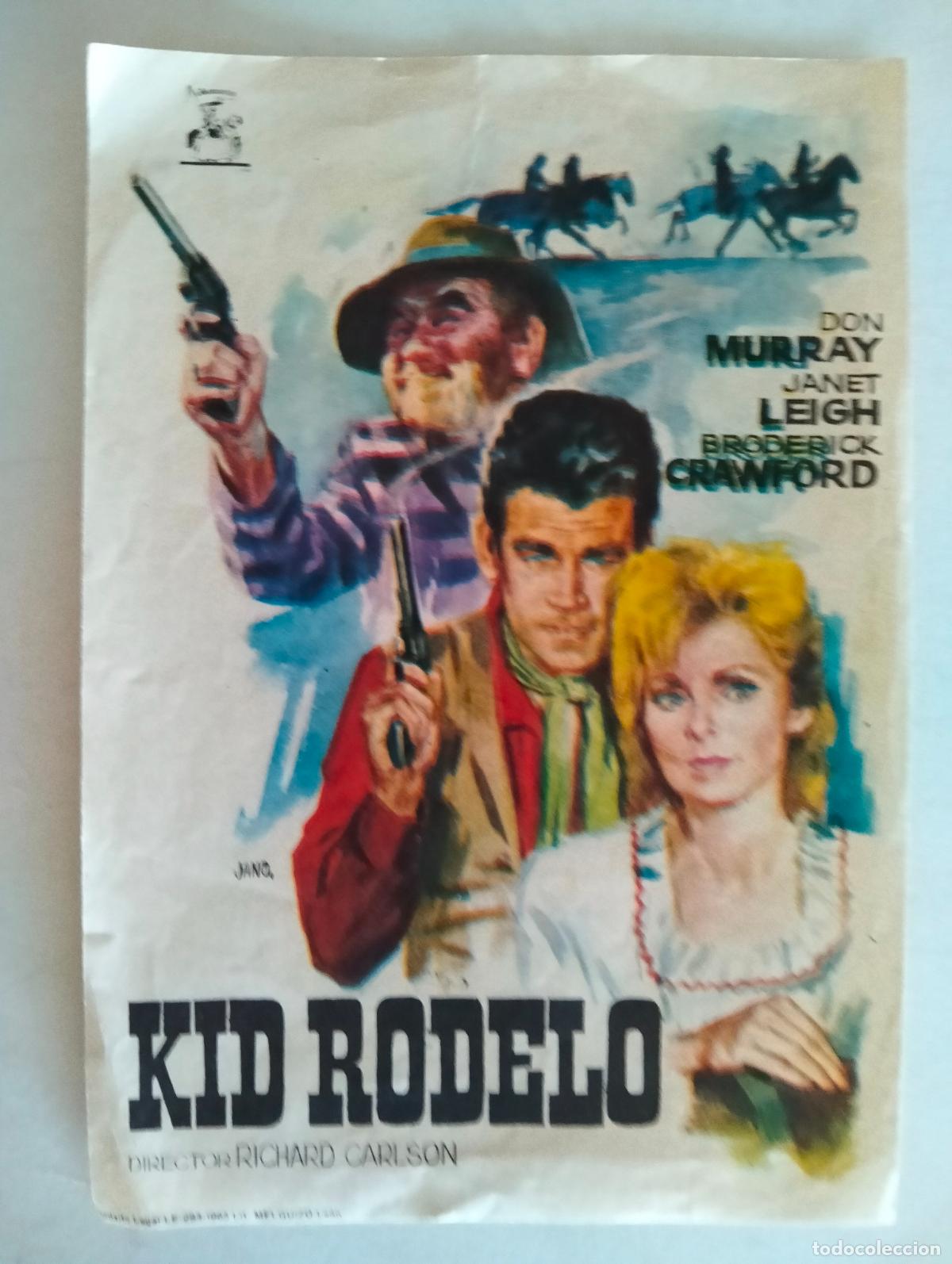 Cine: FOLLETO DE CINE, KID RODEO