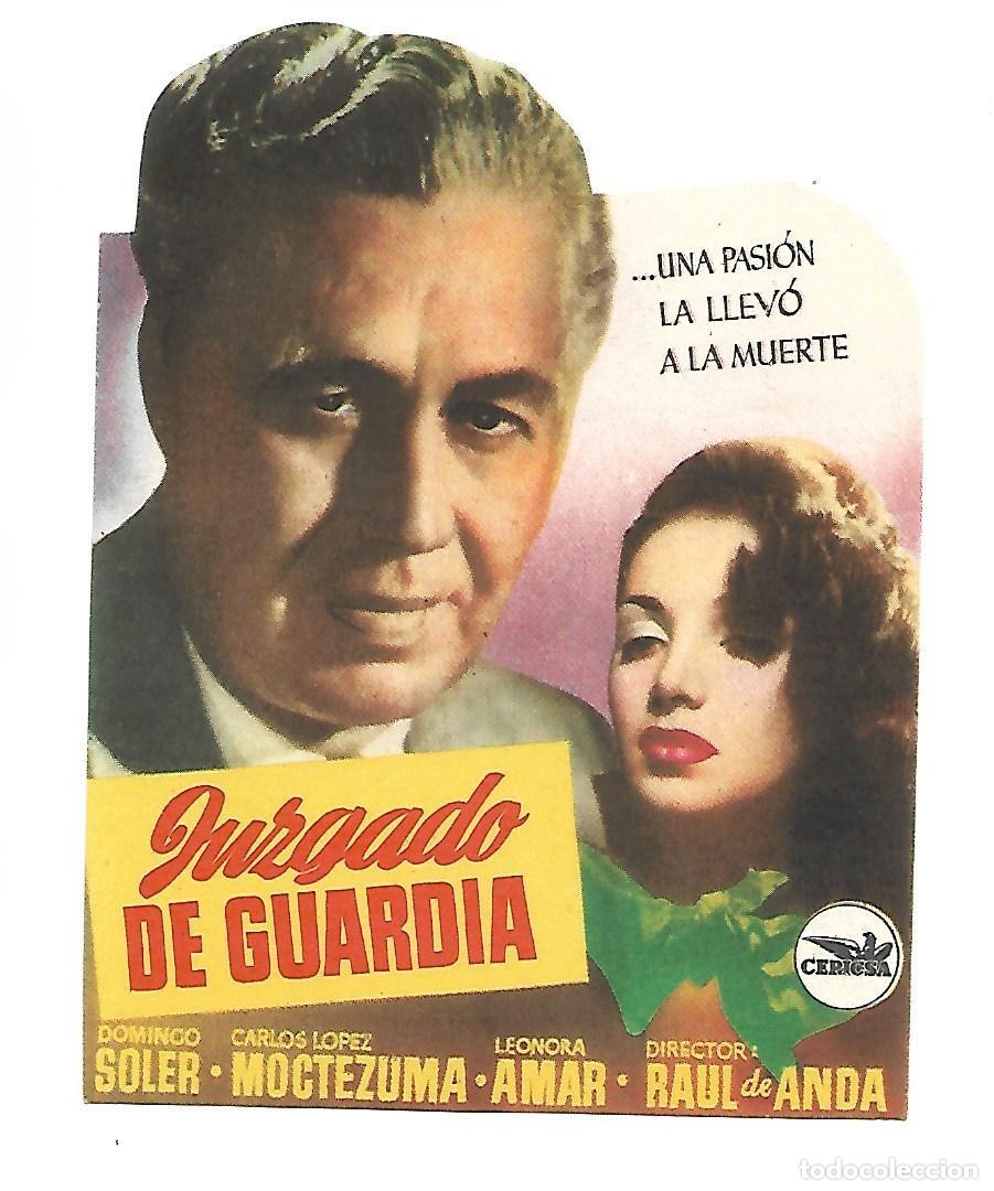  Flyers Publicitaires de films Anciens: PROGRAMA DE CINE TROQUELADO