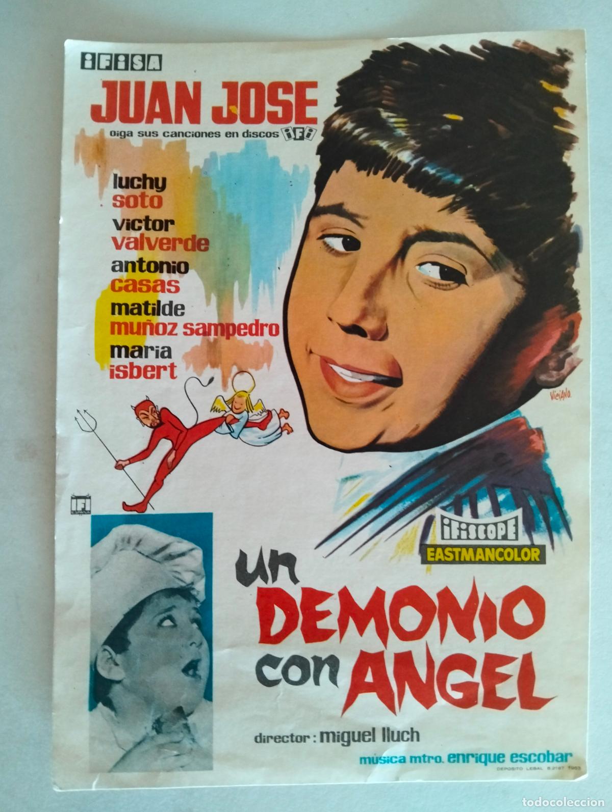 Cine: FOLLETO DE CINE, UN DEMONIO CON ANGEL