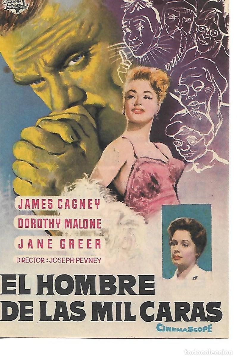 Folhetos de m&atilde;o de filmes antigos de cinema: PROGRAMA DE CINE CON PUBLICIDAD