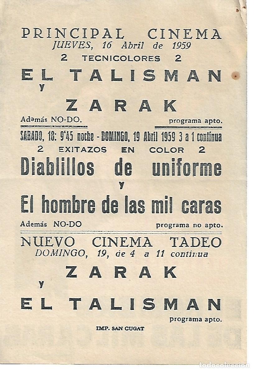 Cine: PROGRAMA DE CINE CON PUBLICIDAD - Foto 2