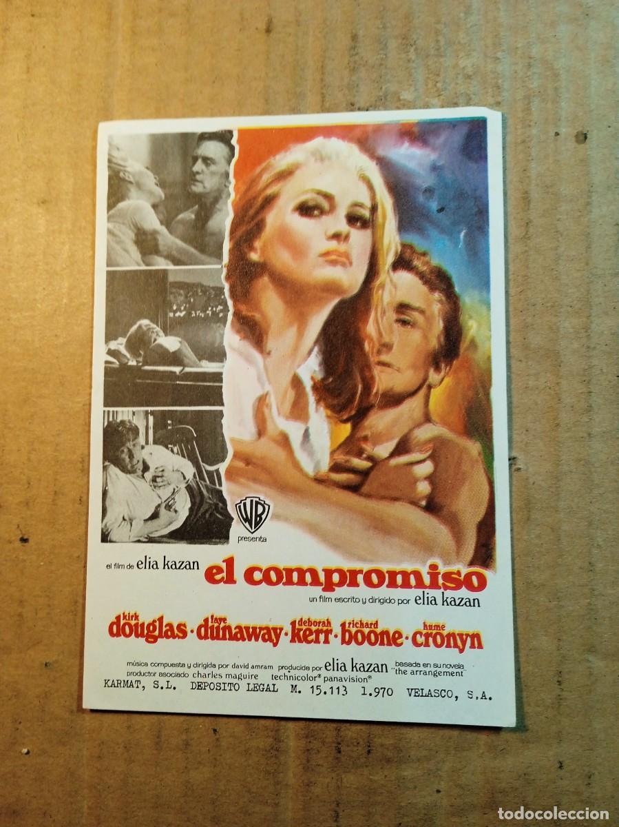 Cinema: FOLLETO DE MANO SIN PUBLICIDAD EL COMPROMISO