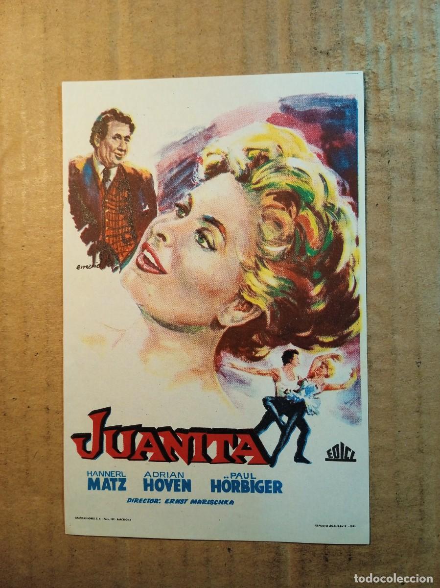 Cinema: FOLLETO DE MANO SIN PUBLICIDAD JUANITA