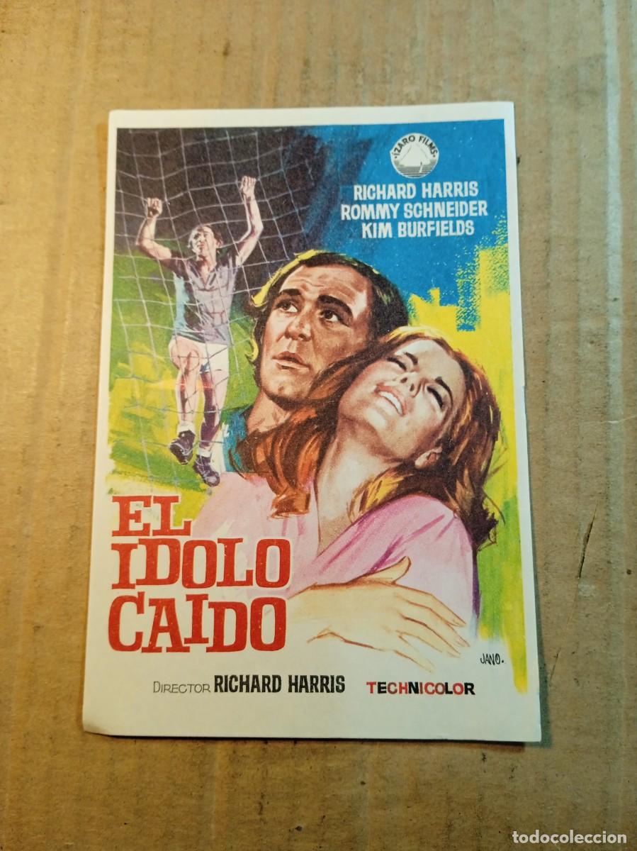 Kino: FOLLETO DE MANO SIN PUBLICIDAD EL IDOLO CAIDO