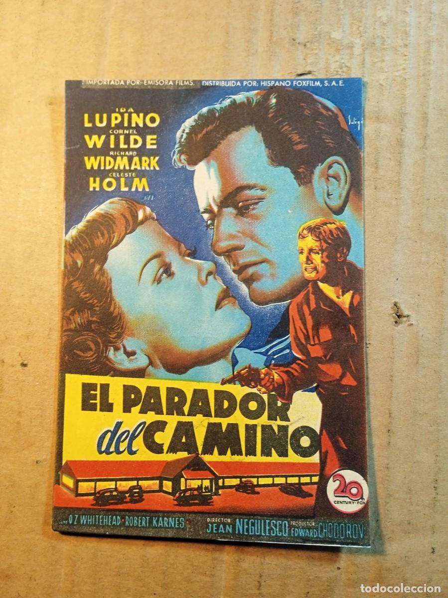 Cine: FOLLETO DE MANO SIN PUBLICIDAD EL PARADOR DEL CAMINO