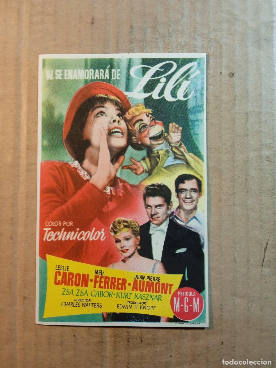  Flyers Publicitaires de films Anciens: FOLLETO DE MANO SIN PUBLICIDAD VD. SE ENAMORA DE LILI