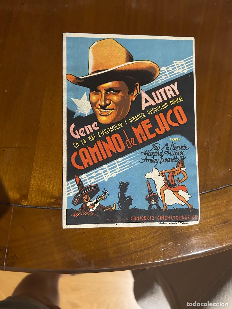 Cine: 1452 camino de mejico sin publicidad buen estado