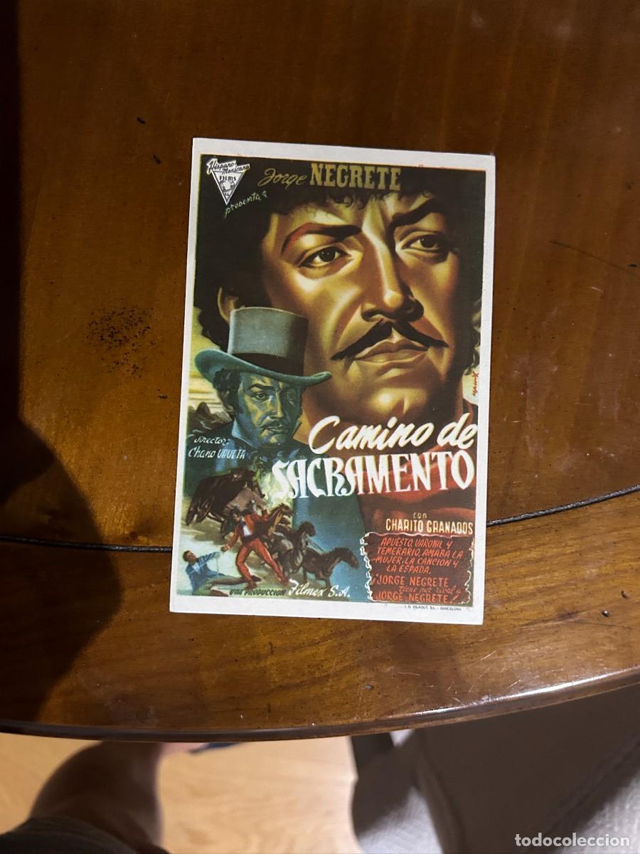Cine: 1455 camino de sacramento sin publicidad buen estado jorge negrete
