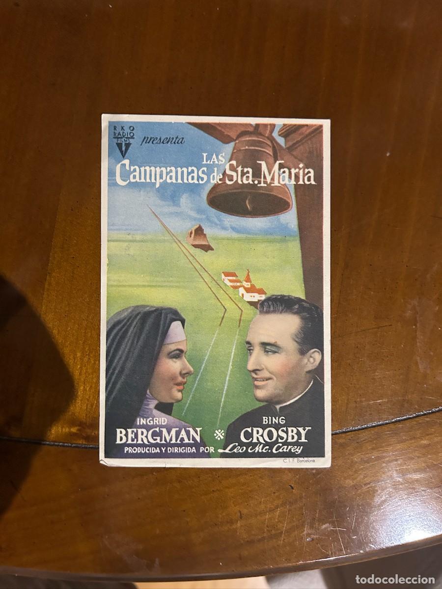 Cine: 1468 las campanas de sta. maria san vicente con publicidad buen estado