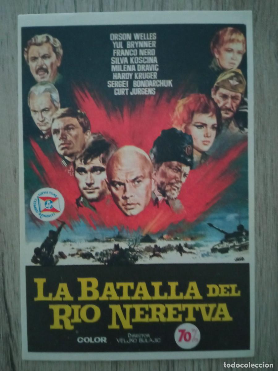 Cine: LA BATALLA DEL RIO NERETVA, YUL BRYNNER, ORSON WELLES, FRANCO NERO