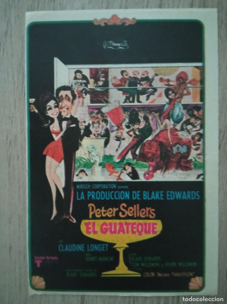 Cine: EL GUATEQUE, PETER SELLERS, CINE GLORIA, ELDA, ALICANTE, 1969
