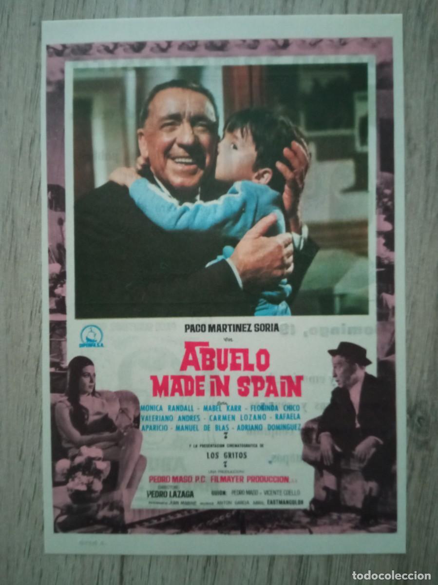 Cine: ABUELO MADE IN SPAIN, CON CLICH&Eacute; POR DETR&Aacute;S DE EL ULTIMO CUPL&Eacute;, SARA MONTIEL, SALON SOMORROSTRO