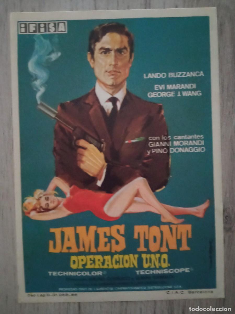 Cine: JAMES TONT OPERACI&Oacute;N U.N.O., LANDO BUZZANCA