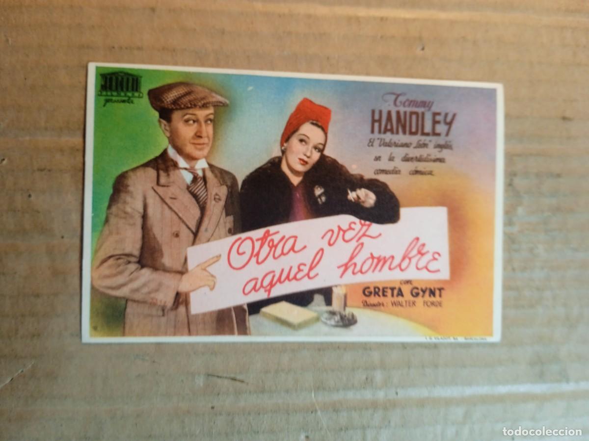 Kino: FOLLETO DE MANO SIN PUBLICIDAD OTRA VEZ AQUEL HOMBRE