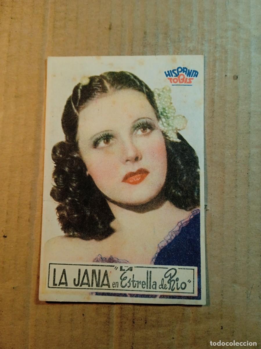 Cine: FOLLETO DE MANO SIN PUBLICIDAD LA JANA EN ESTRELLA DE RIO