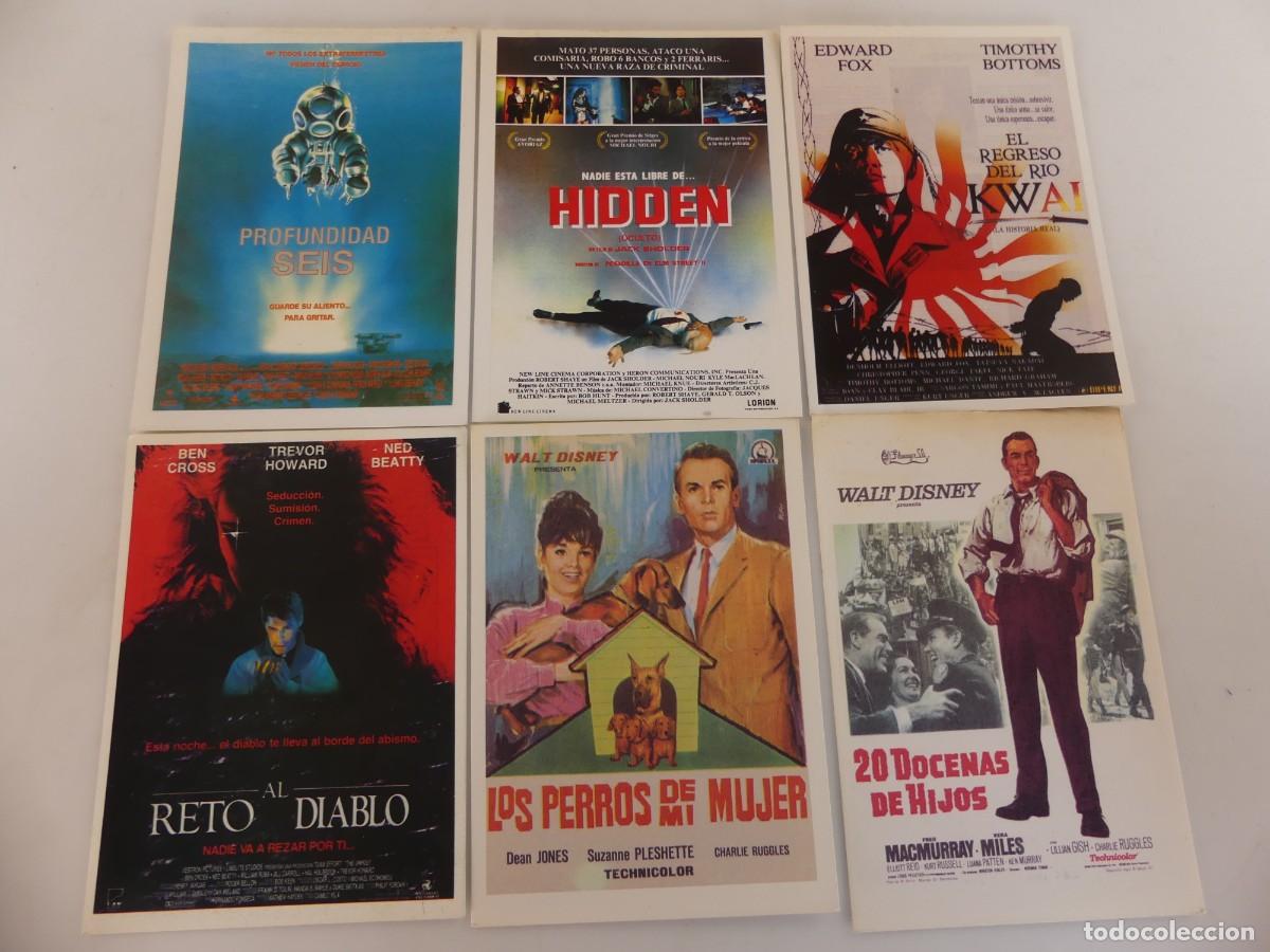 Cine: COLECCION LOTE DE 132 FOLLETOS PROGRAMAS DE CINE REEDICIONES - Foto 8