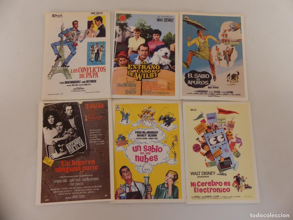 Cine: COLECCION LOTE DE 132 FOLLETOS PROGRAMAS DE CINE REEDICIONES - Foto 9