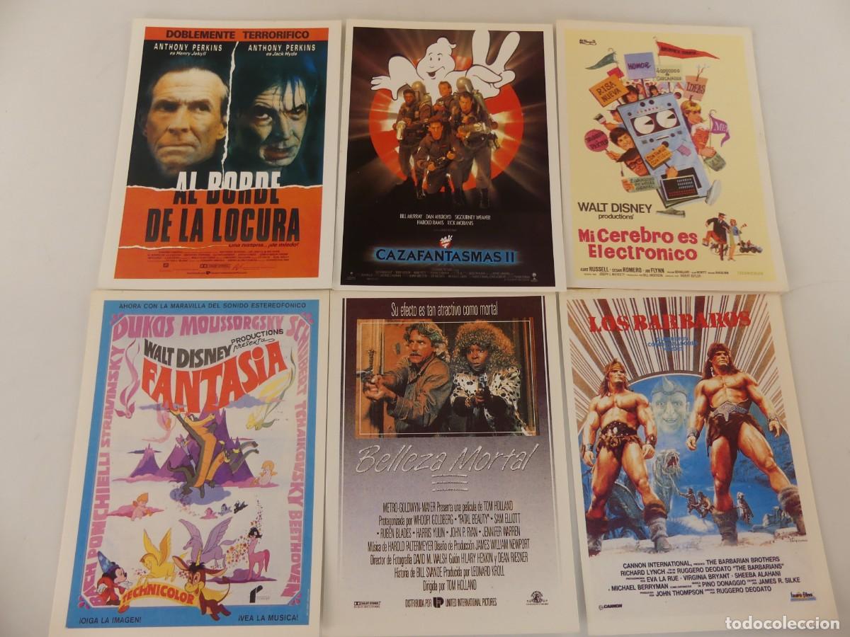 Cine: COLECCION LOTE DE 90 FOLLETOS PROGRAMAS DE CINE REEDICIONES - Foto 9