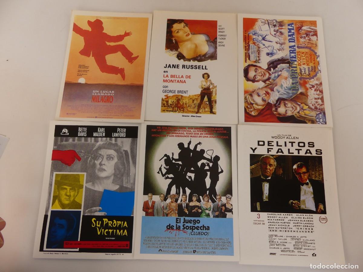 Cine: COLECCION LOTE DE 90 FOLLETOS PROGRAMAS DE CINE REEDICIONES - Foto 10