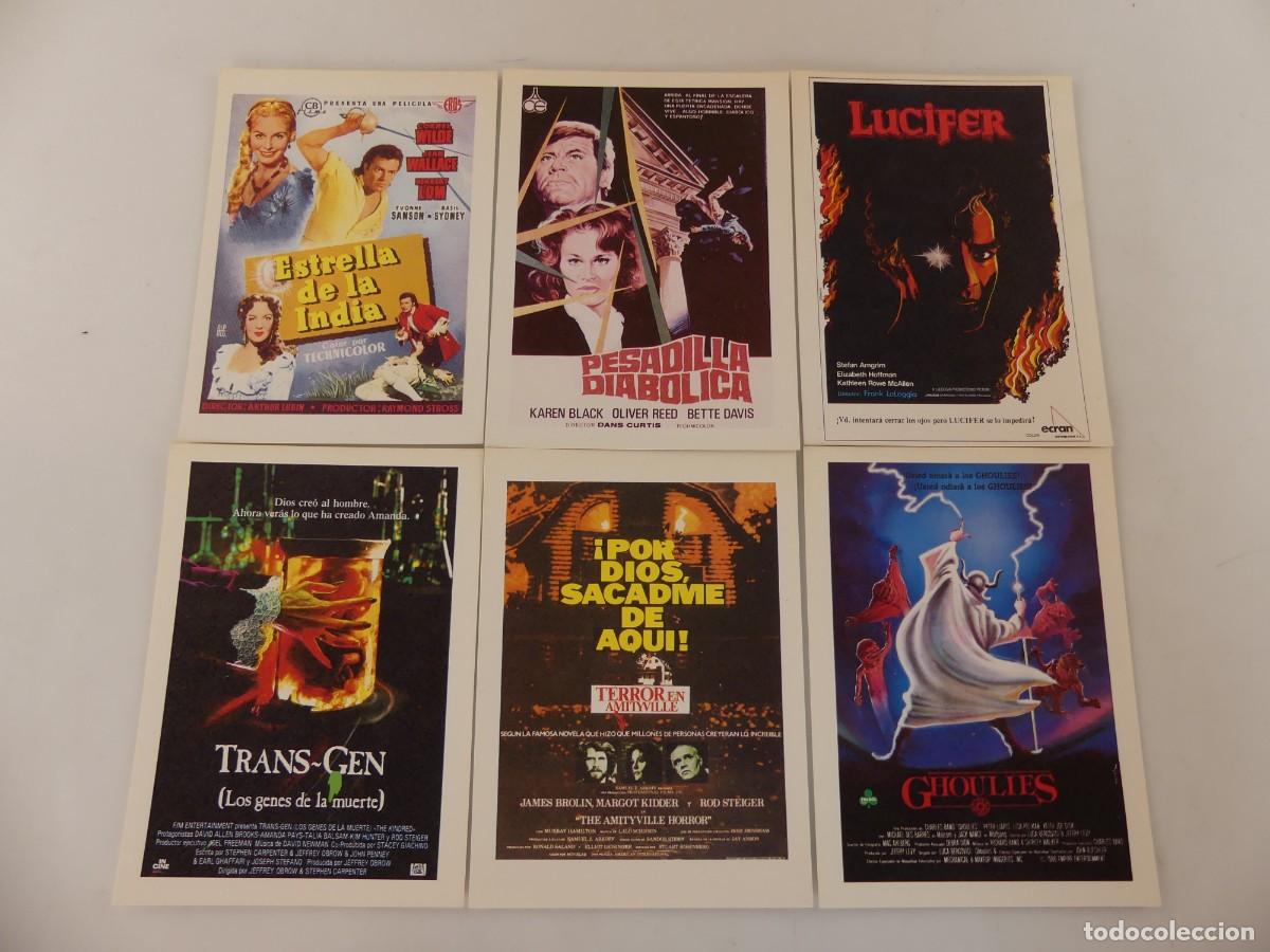 Cine: COLECCION LOTE DE 90 FOLLETOS PROGRAMAS DE CINE REEDICIONES - Foto 13
