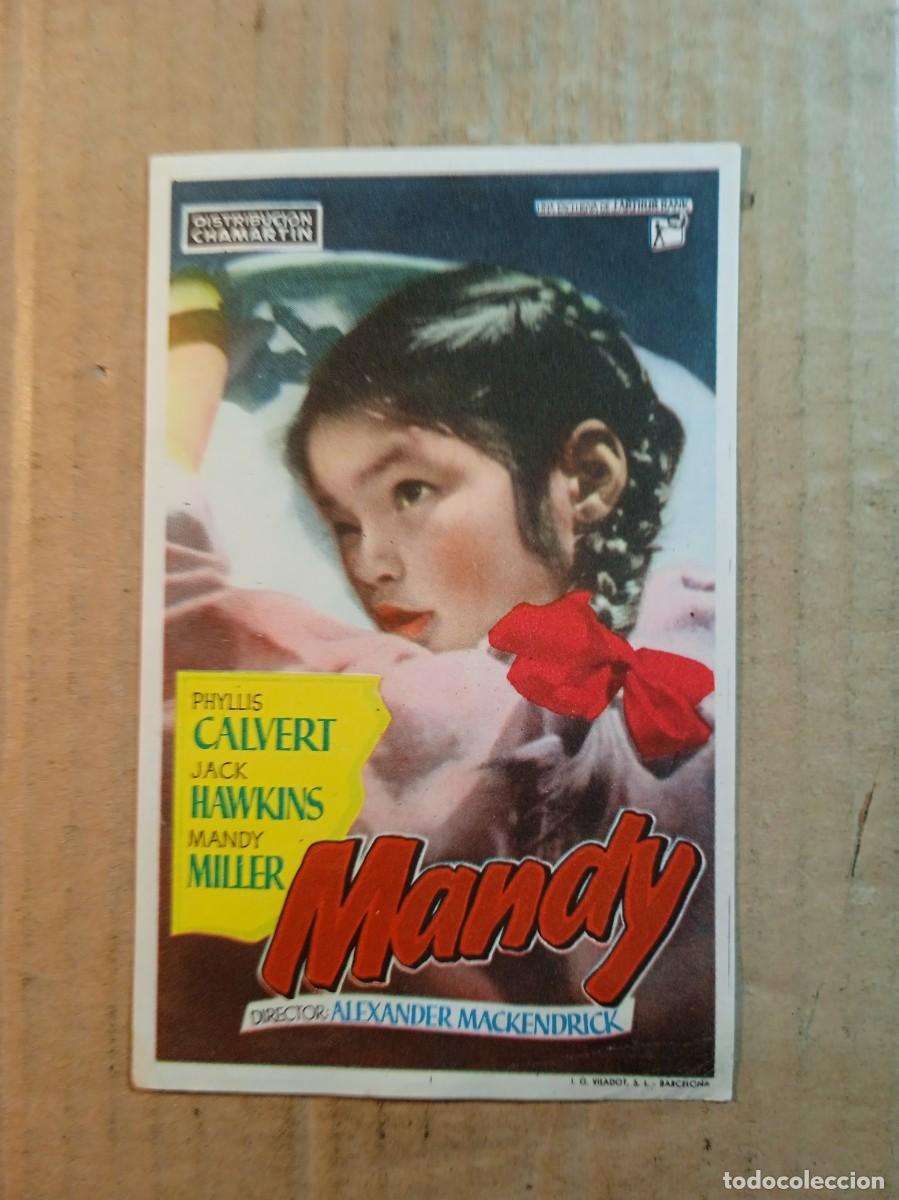 Kino: FOLLETO DE MANO SIN PUBLICIDAD MANDY