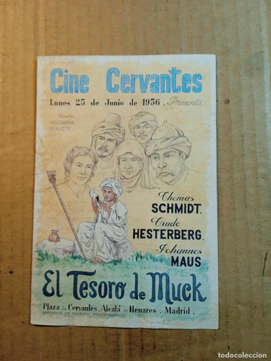  Flyers Publicitaires de films Anciens: FOLLETO DE MANO SIN PUBLICIDAD EL TESORO DE MUCK