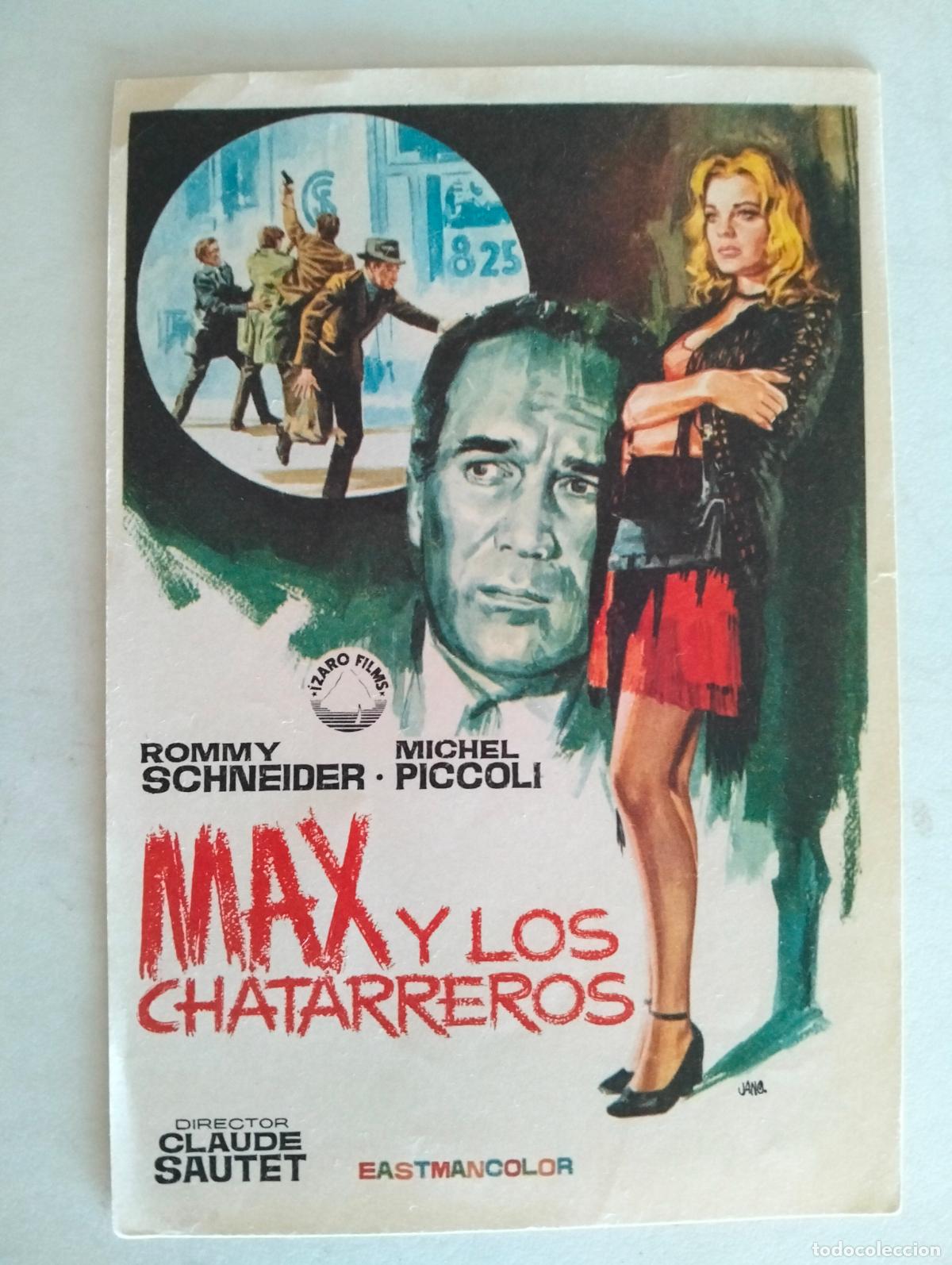 Cine: FOLLETO DE CINE, MAX Y LOS CHATARREROS - Foto 1