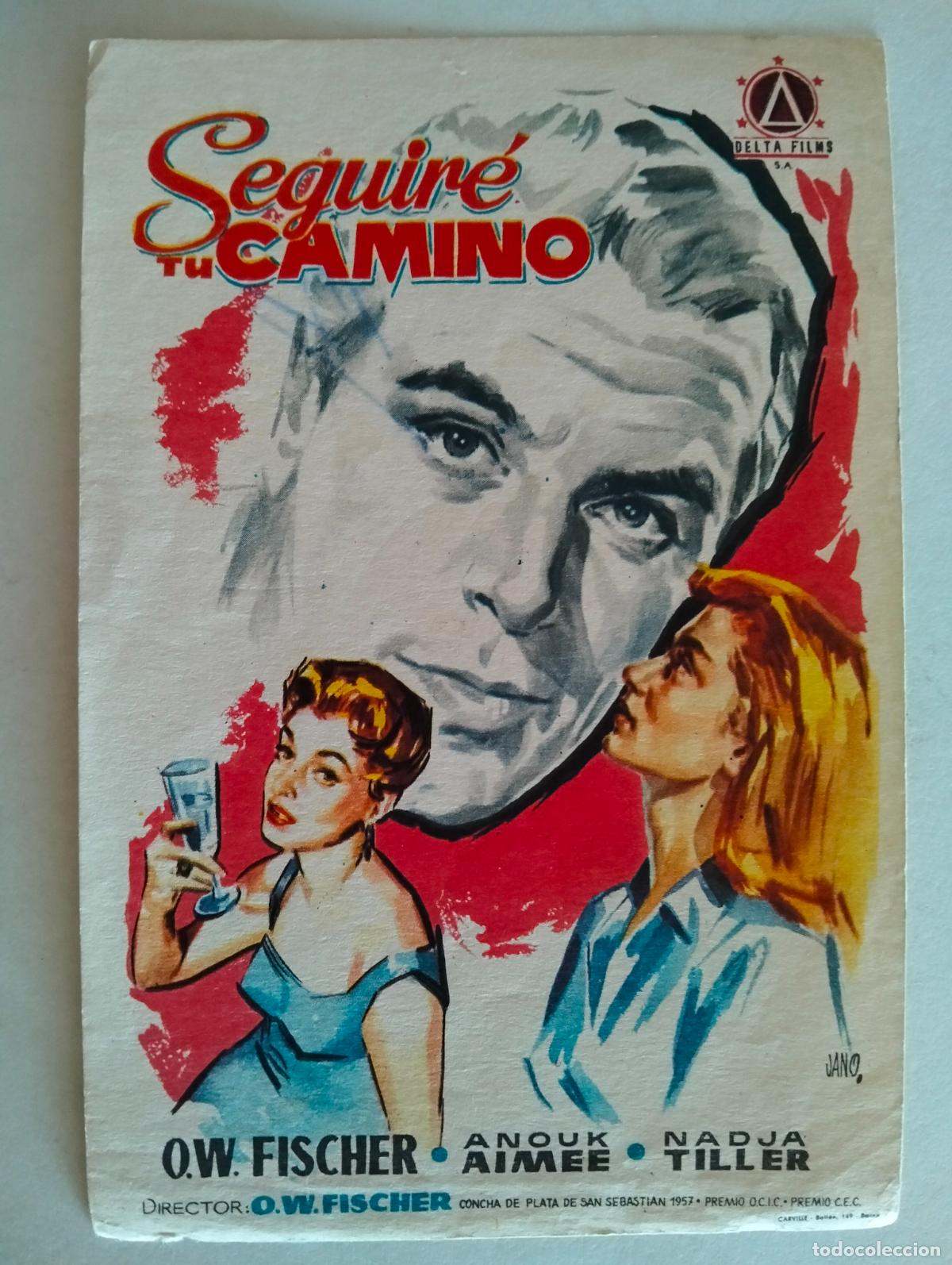 Cine: FOLLETO DE CINE, SEGUIRE TU CAMINO