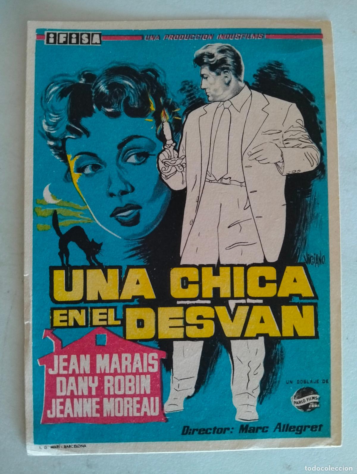 Cine: FOLLETO DE CINE, UNA CHICA EN EL DESVAN