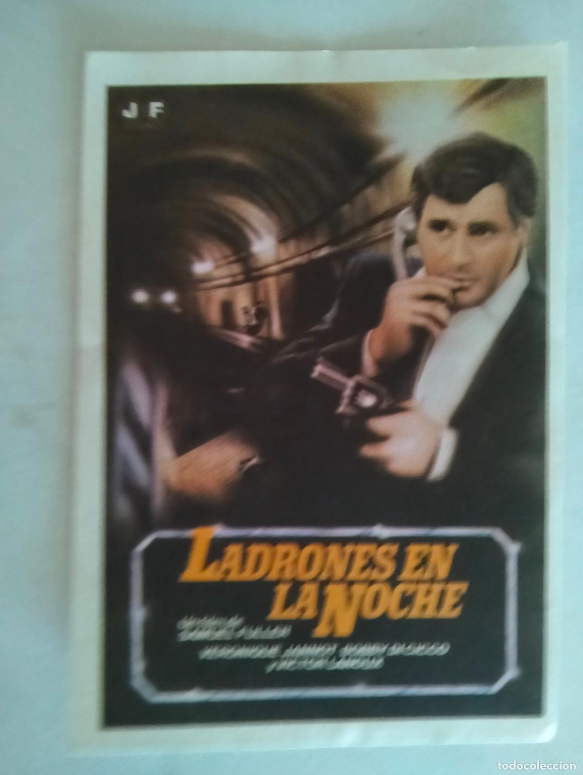 Cine: FOLLETO DE CINE, LADRONES EN LA NOCHE