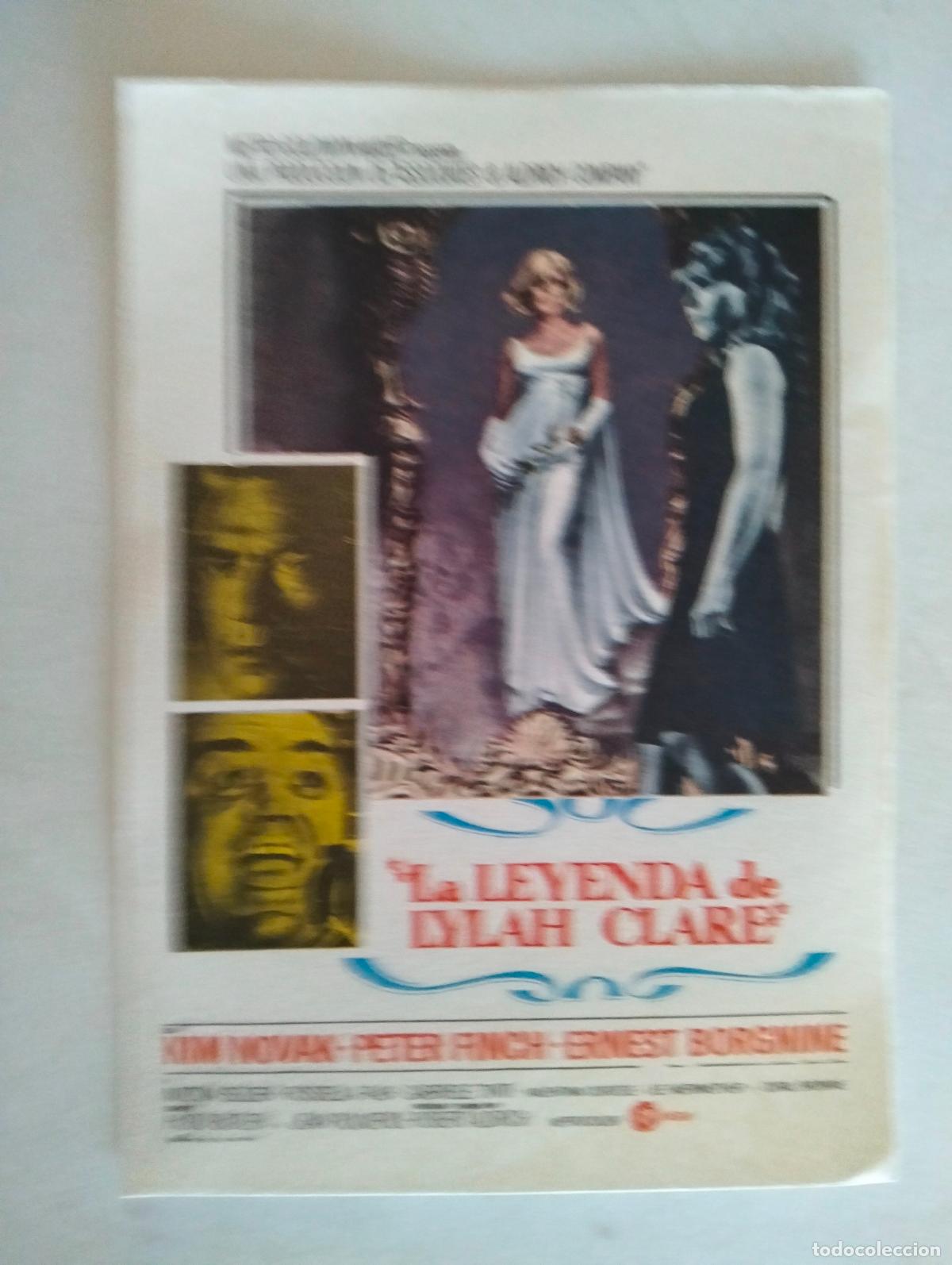 Cine: FOLLETO DE CINE, LA LEYENDA DE LYLAH CLARE