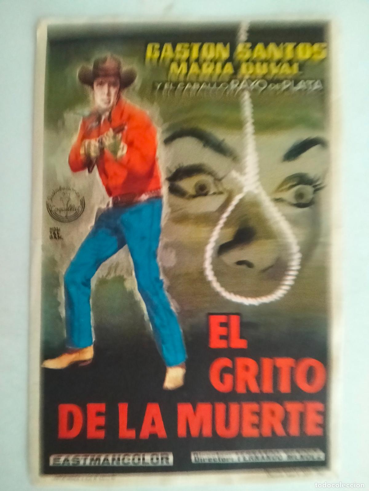 Cine: FOLLETO DE CINE, EL GRITO DE LA MUERTE