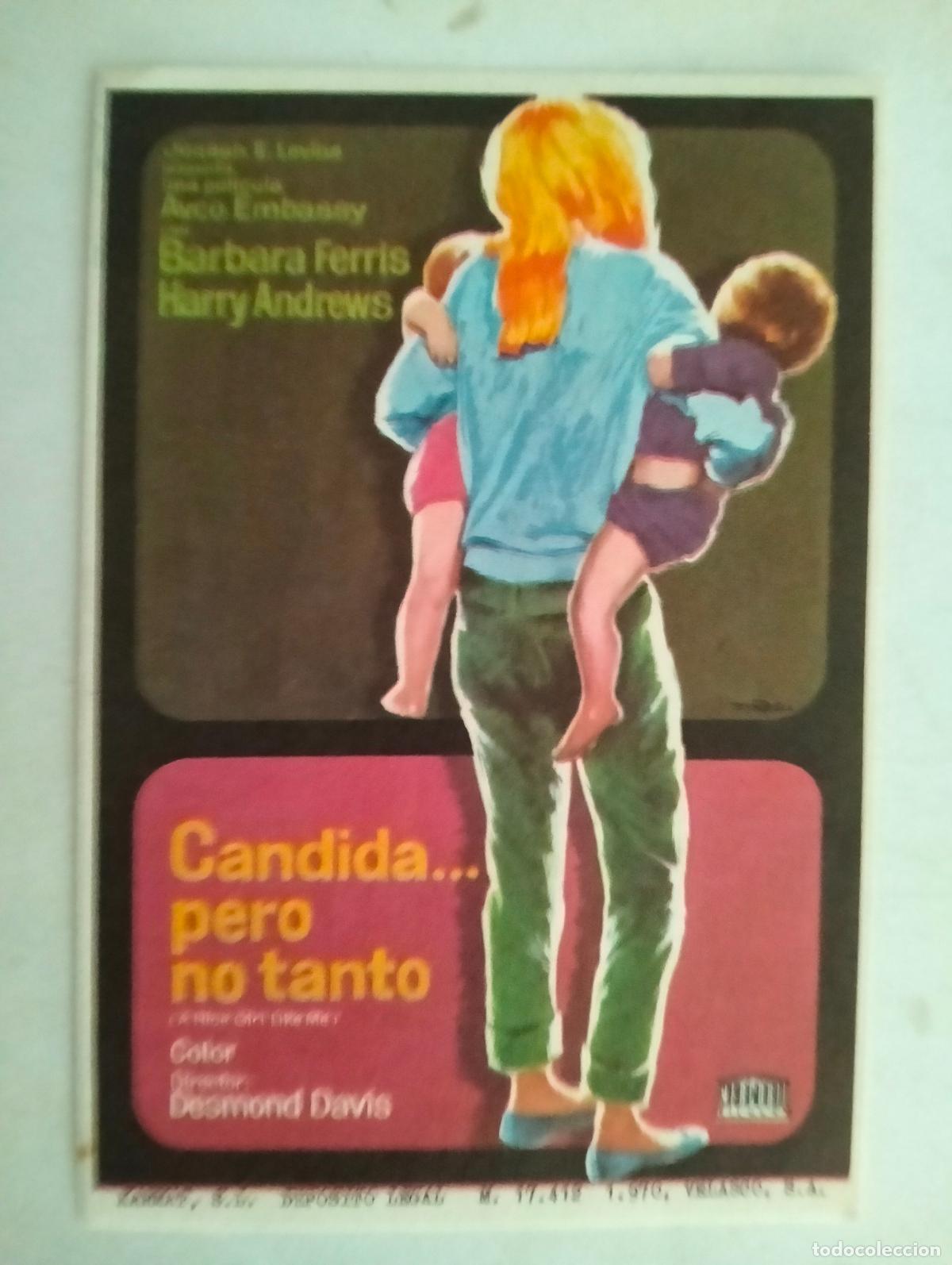 Cine: FOLLETO DE CINE, CANDIDA PERO NO TANTO