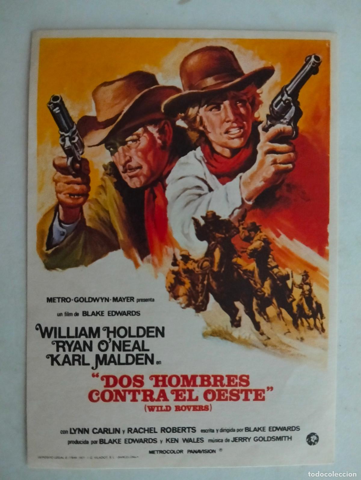 Cine: FOLLETO DE CINE, DOS HOMBRES CONTRA EL OESTE
