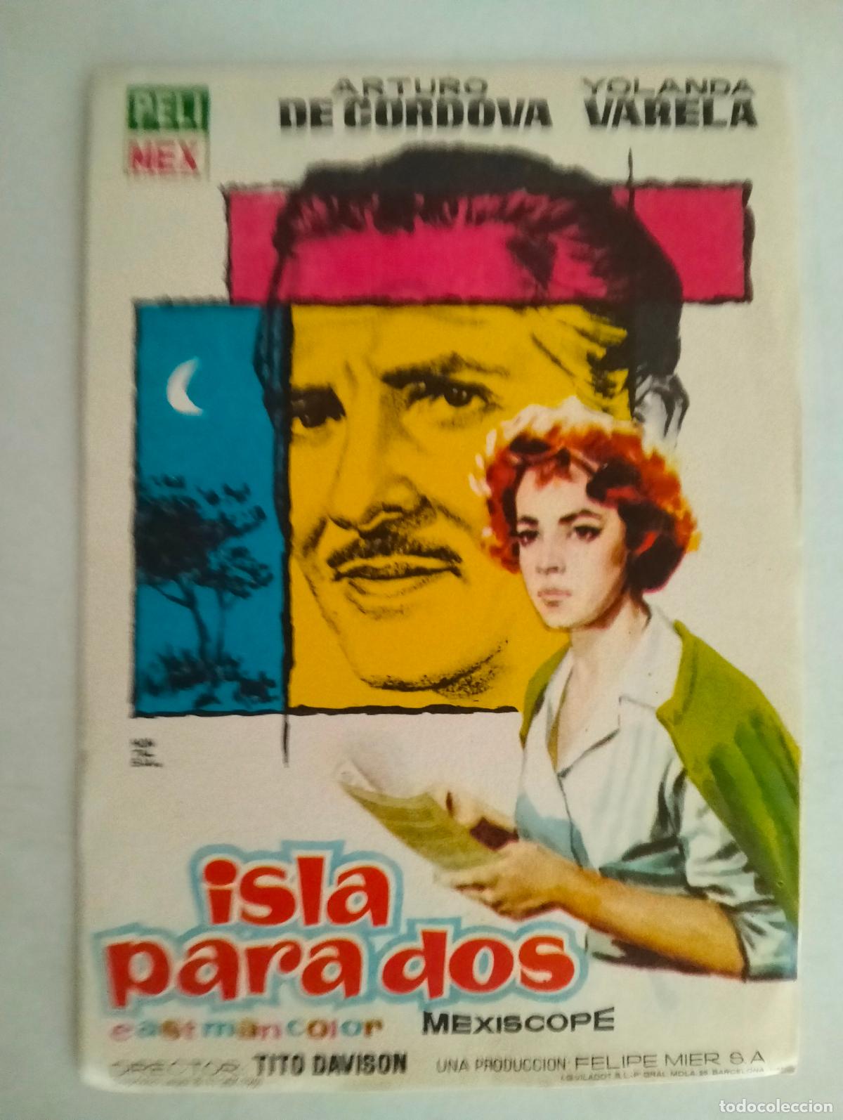 Cine: FOLLETO DE CINE, ISLA PARA DOS