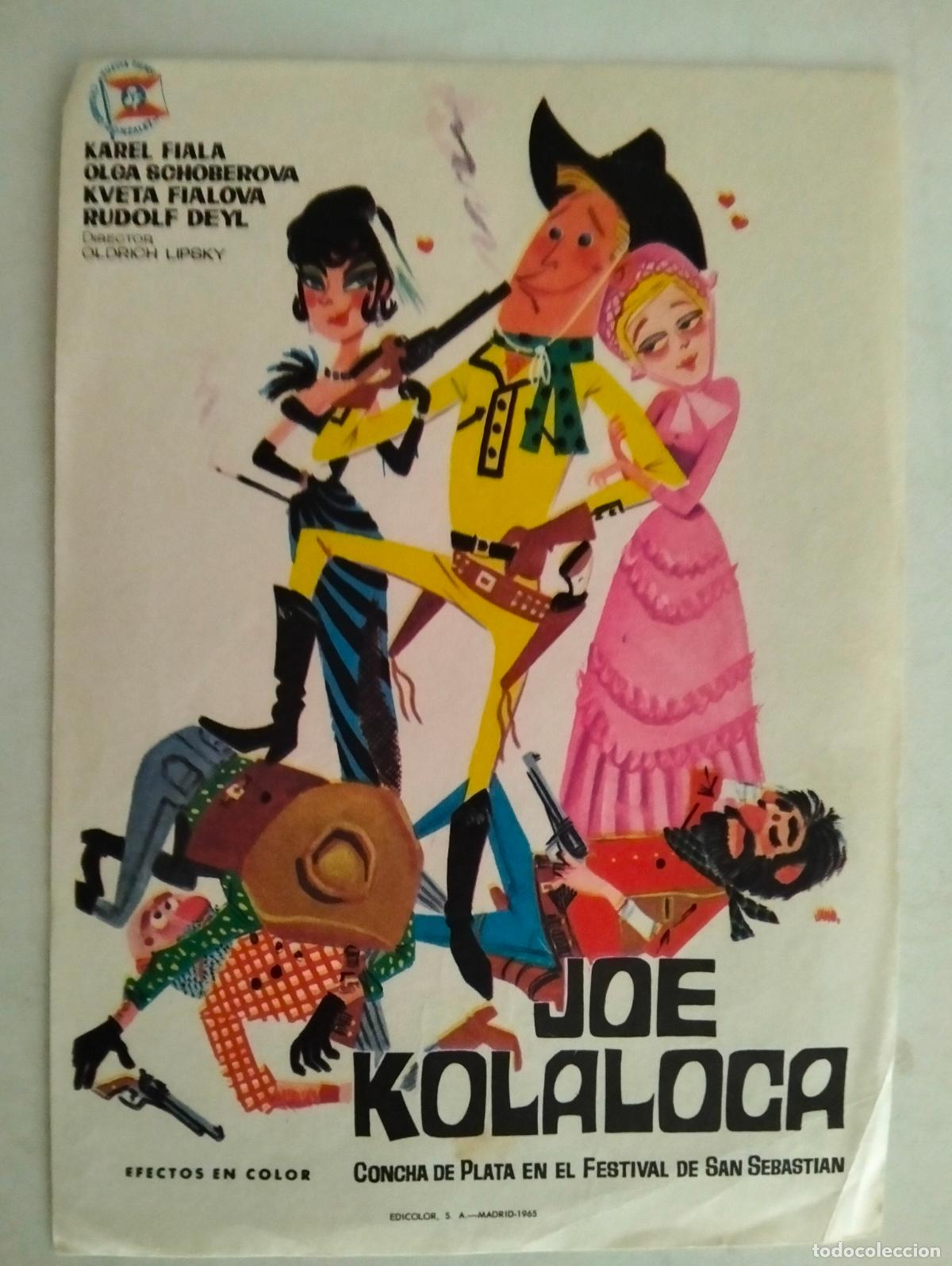 Cine: FOLLETO DE CINE, JOE KOLALOCA