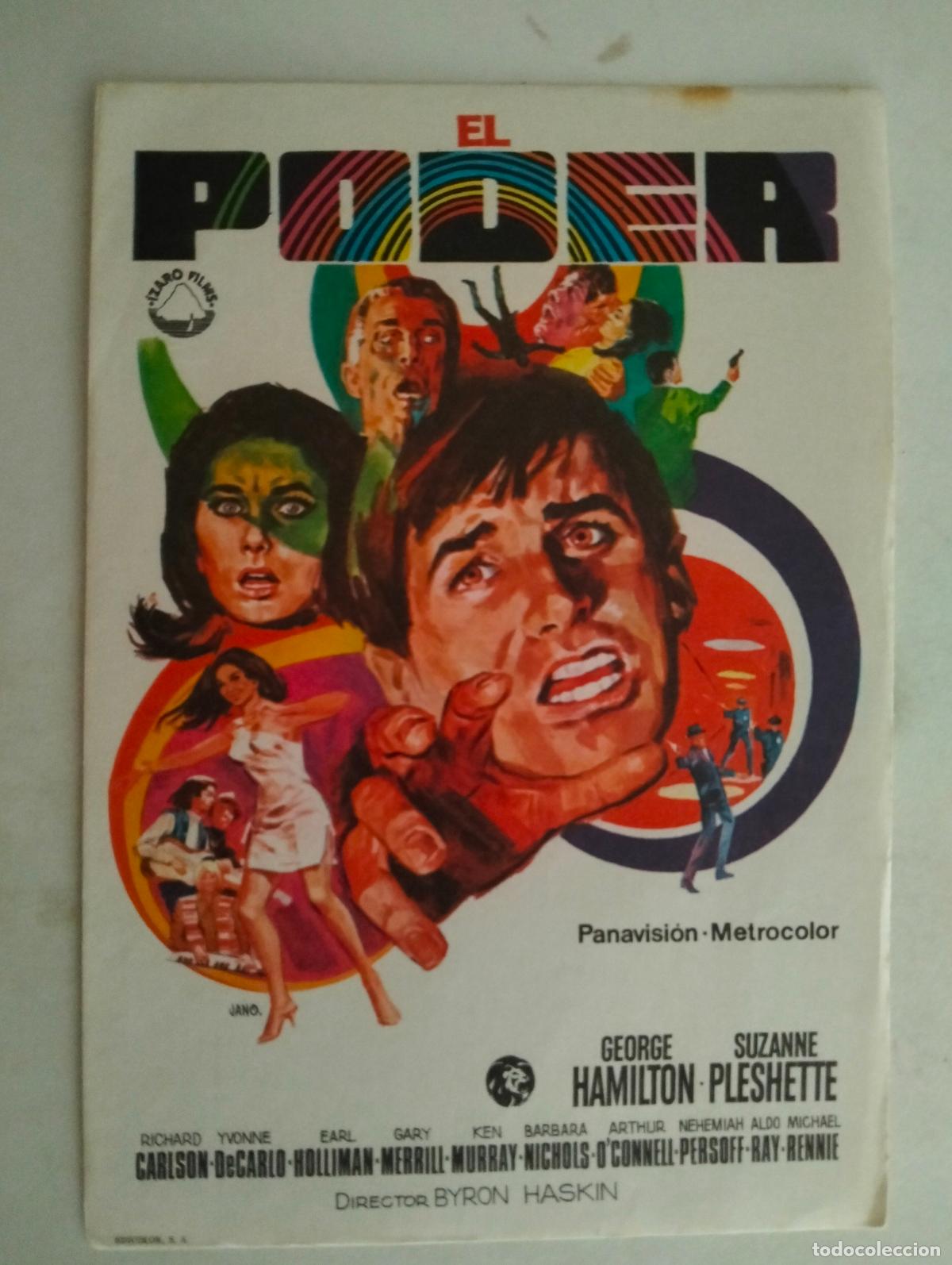 Cine: FOLLETO DE CINE, EL PODER
