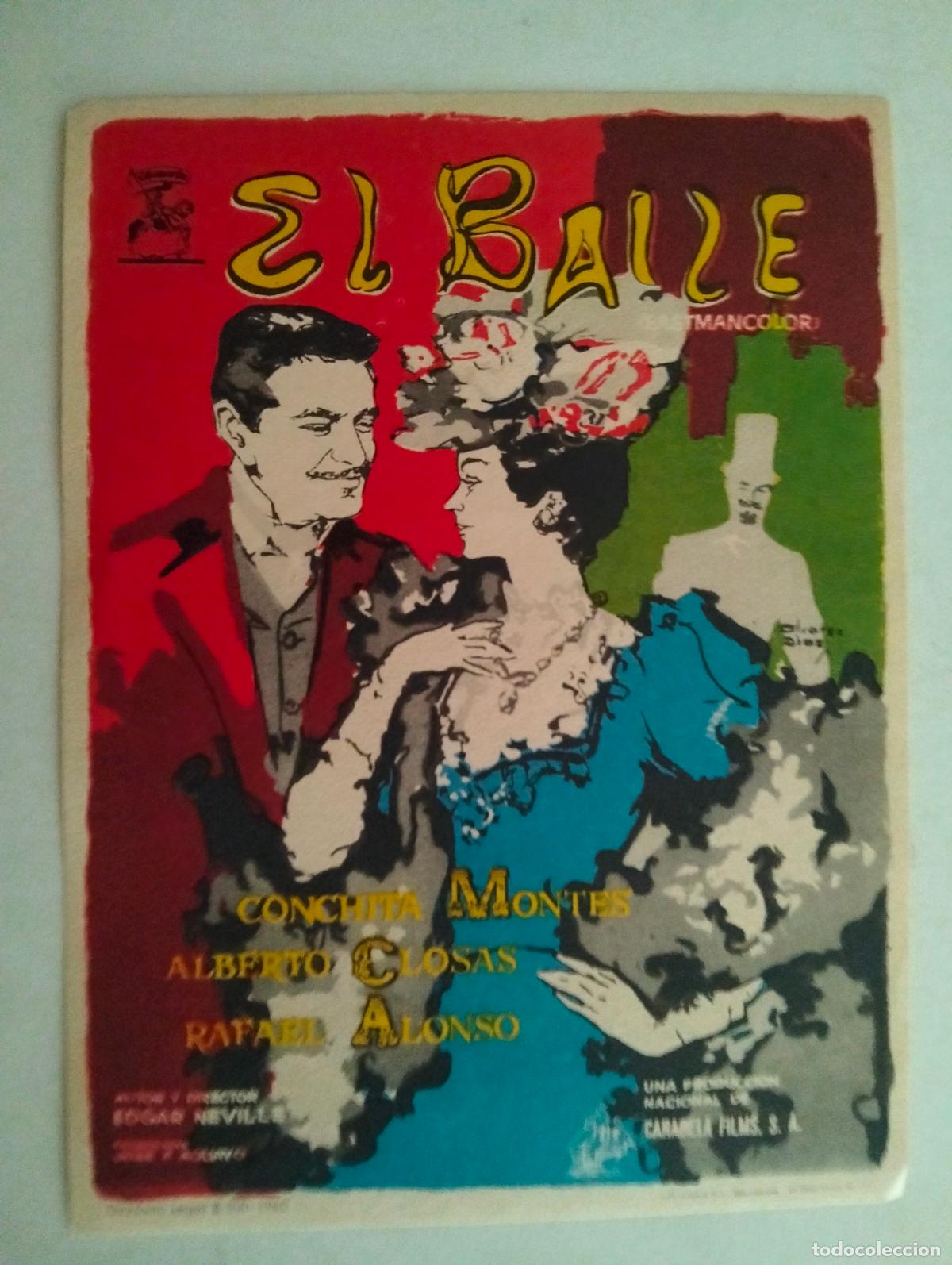 Cine: FOLLETO DE CINE, EL BAILE