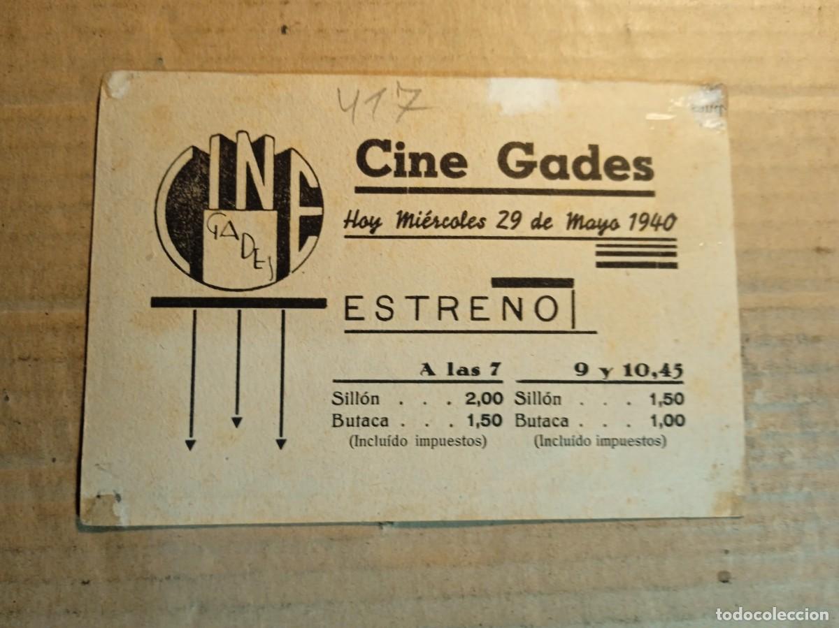 Cine: FOLLETO DE MANO CON PUBLICIDAD MARES DE JAVA - Foto 2