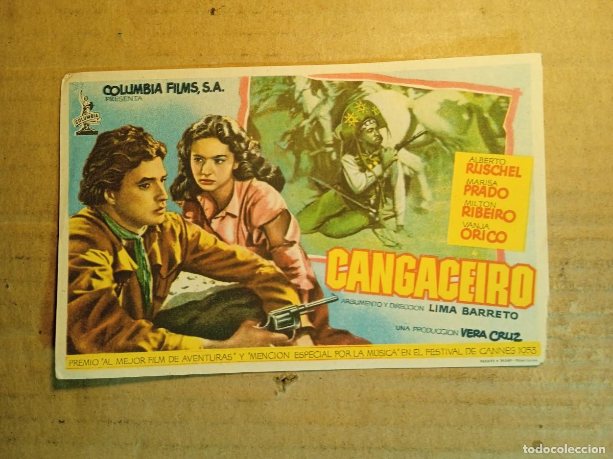 Cinema: FOLLETO DE MANO SIN PUBLICIDAD CANGACEIRO
