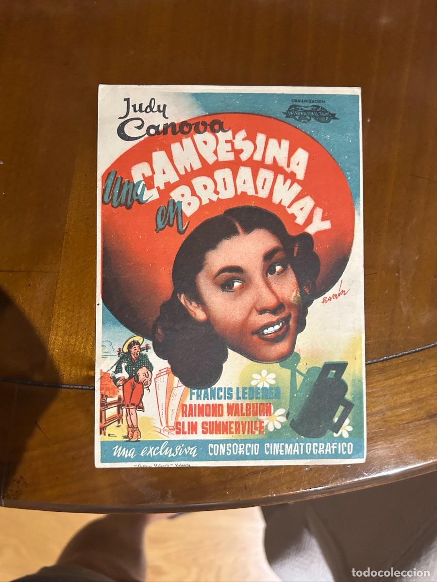 Cine: 1482 una campesina en broadway sin publicidad buen estado