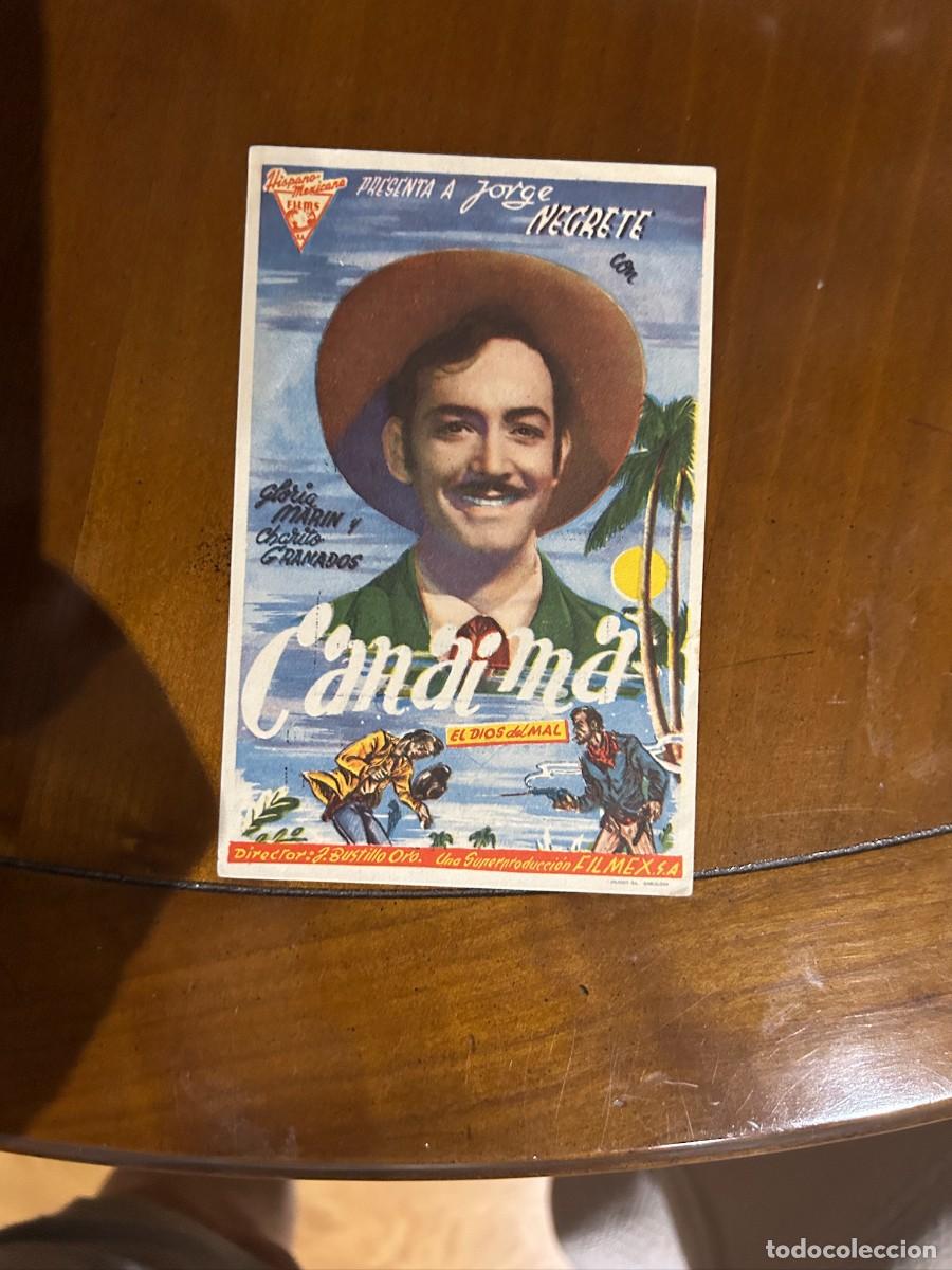 Cine: 1485 canaima cine peque&ntilde;o casino san sebastian con publicidad buen estado