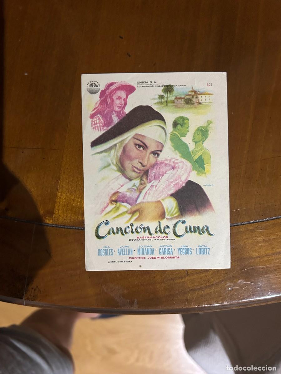 Cine: 1501 CANCION DE CUNA SIN PUBLICIDAD BUEN ESTADO