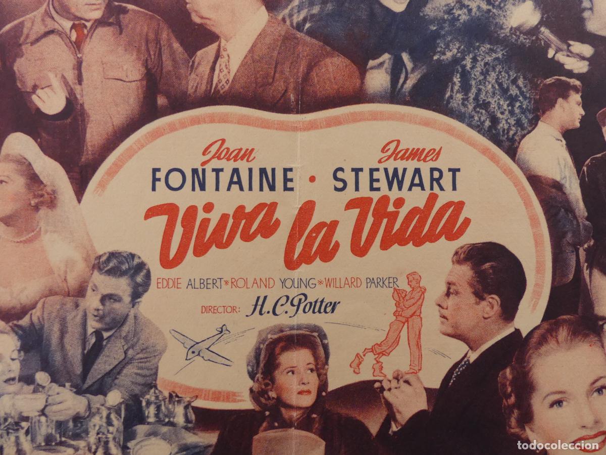 Cine: FOLLETO PROGRAMA CINE DE MANO - VIVA LA VIDA - REF: F11 - Foto 2