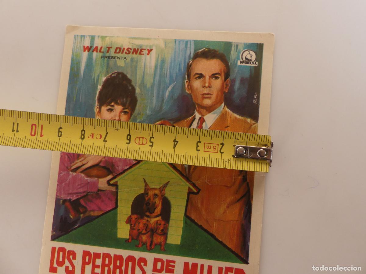 Cine: FOLLETO PROGRAMA CINE DE MANO - LOS PERROS DE MI MUJER - REF: F3 - Foto 6