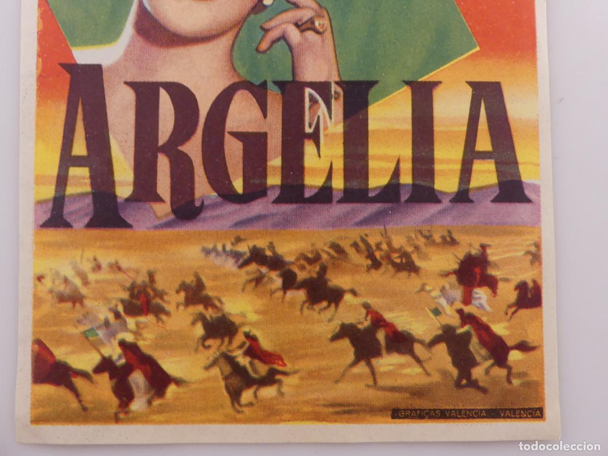Cine: FOLLETO PROGRAMA CINE DE MANO - ARGELIA - REF: F4 - Foto 3