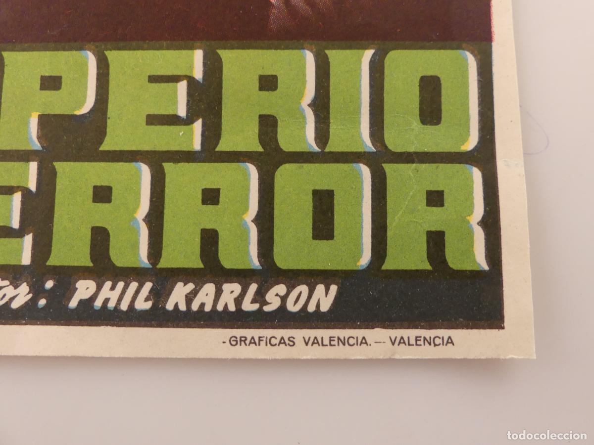 Cine: FOLLETO PROGRAMA CINE DE MANO - EL IMPERIO DEL TERROR - REF: F2 - Foto 2