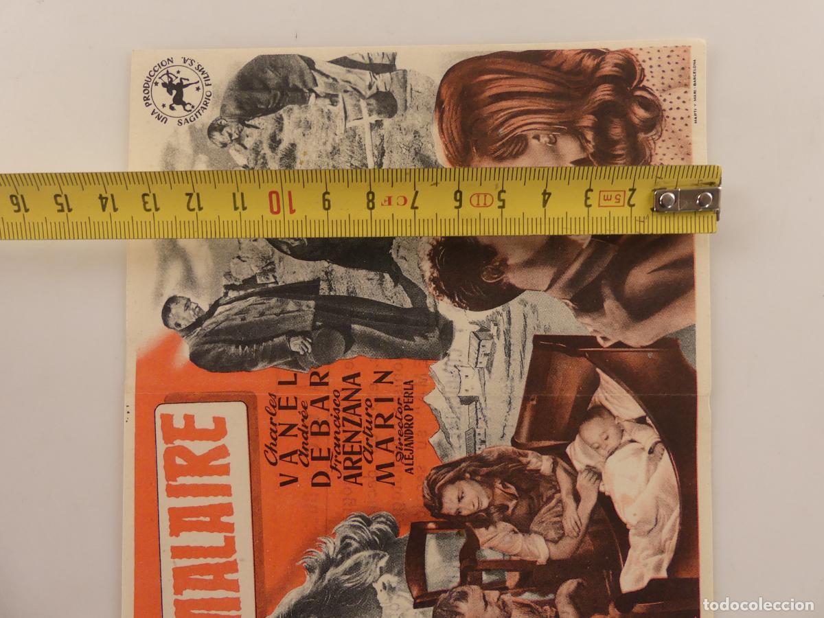 Cine: FOLLETO PROGRAMA CINE DE MANO - MALAIRE - REF: F8 - Foto 8