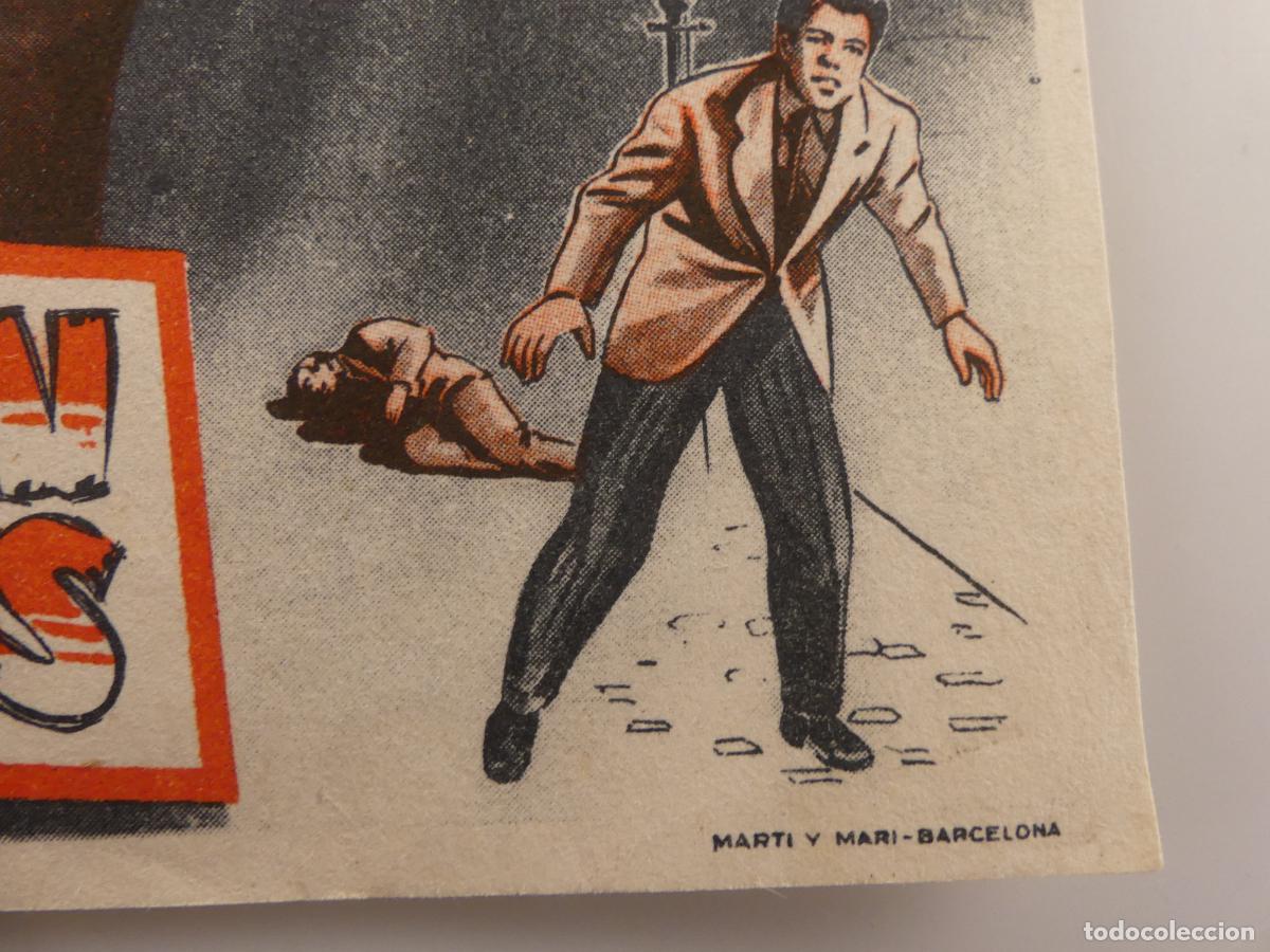 Cine: FOLLETO PROGRAMA CINE DE MANO - SANGRE EN LAS MANOS - REF: F9 - Foto 4