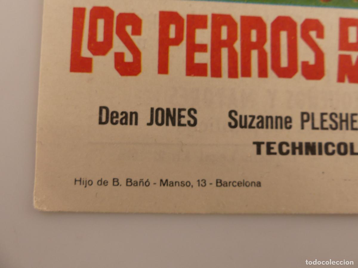 Cine: FOLLETO PROGRAMA CINE DE MANO - LOS PERROS DE MI MUJER - REF: F7 - Foto 5